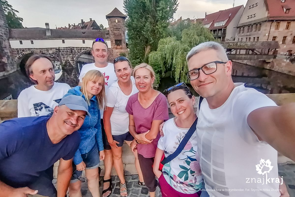 Pamiątkowa fota w Norymberdze