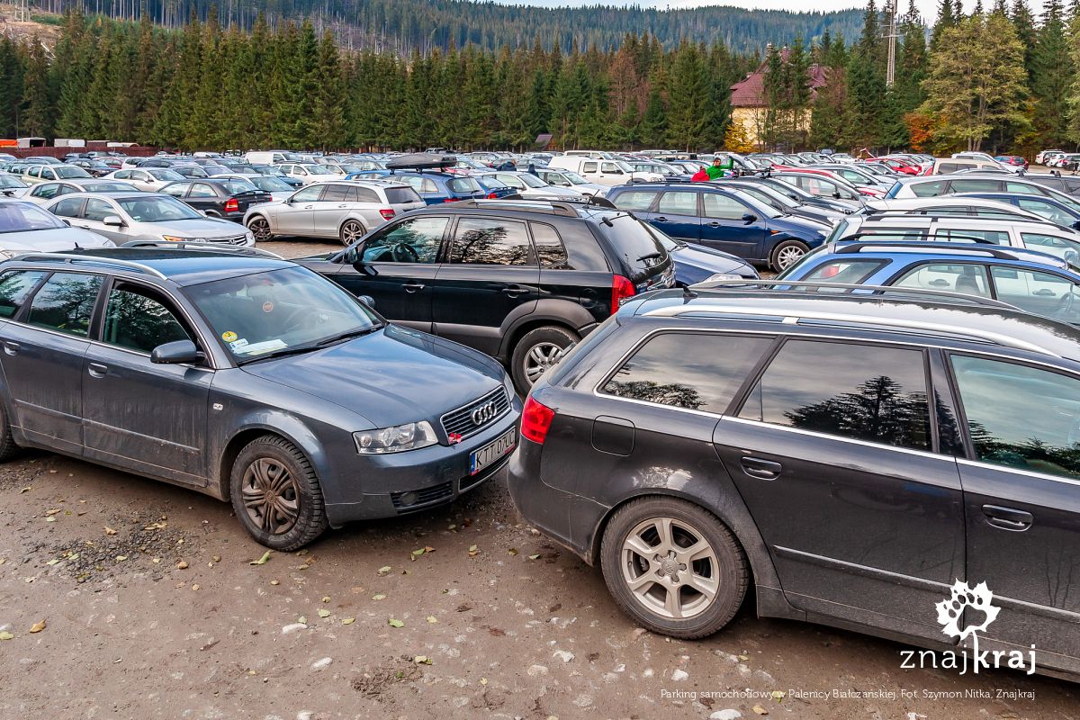 Parking samochodowy w Palenicy Białczańskiej Parking samochodowy w Palenicy Białczańskiej