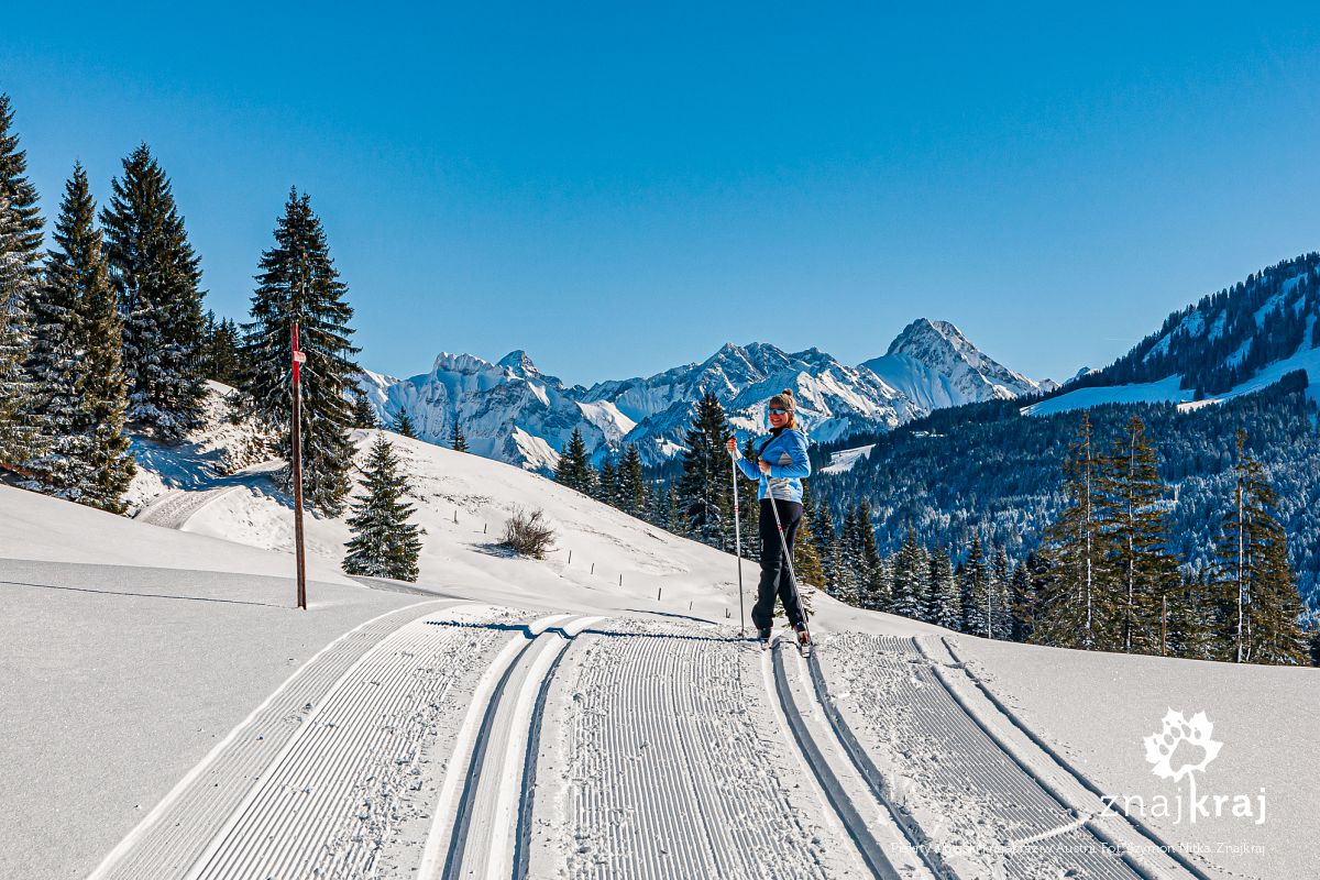 Piękny alpejski krajobraz w Austrii