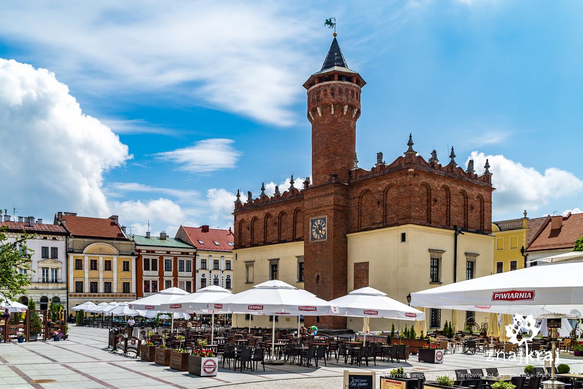 Piękny renesansowy rynek w Tarnowie