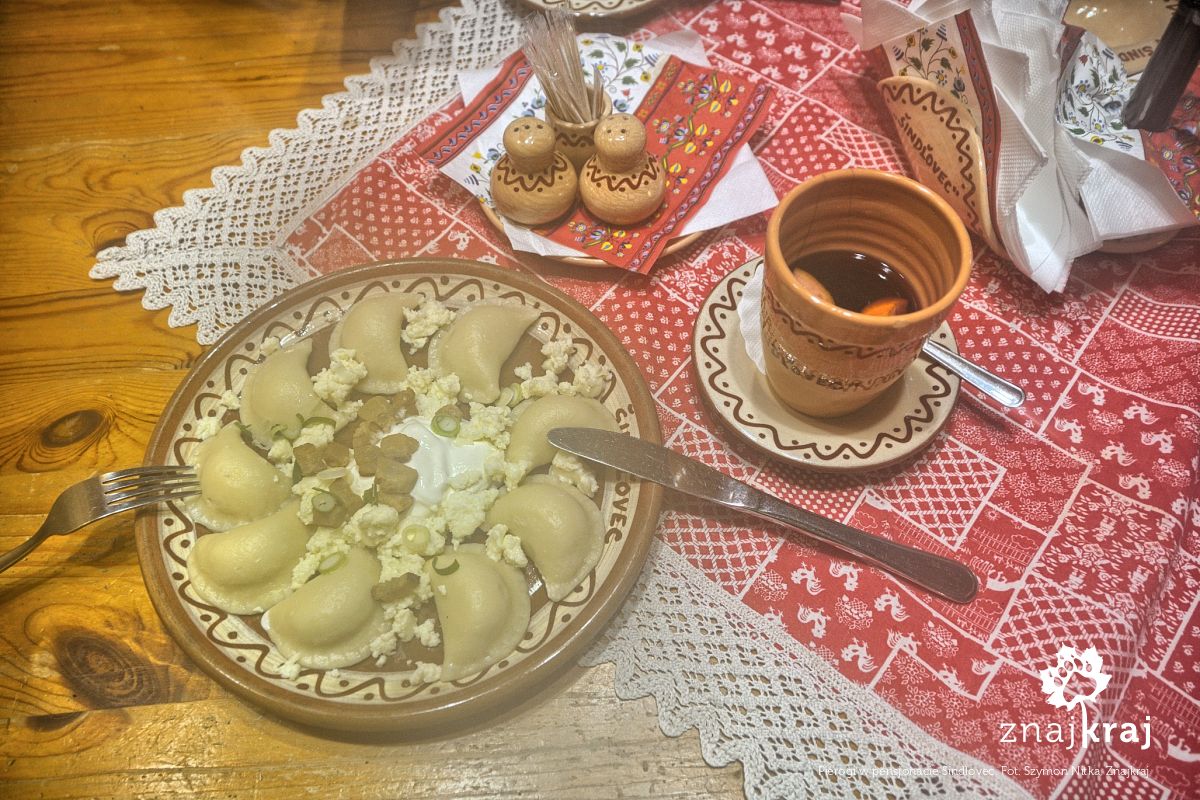 Pierogi w pensjonacie Sindlovec