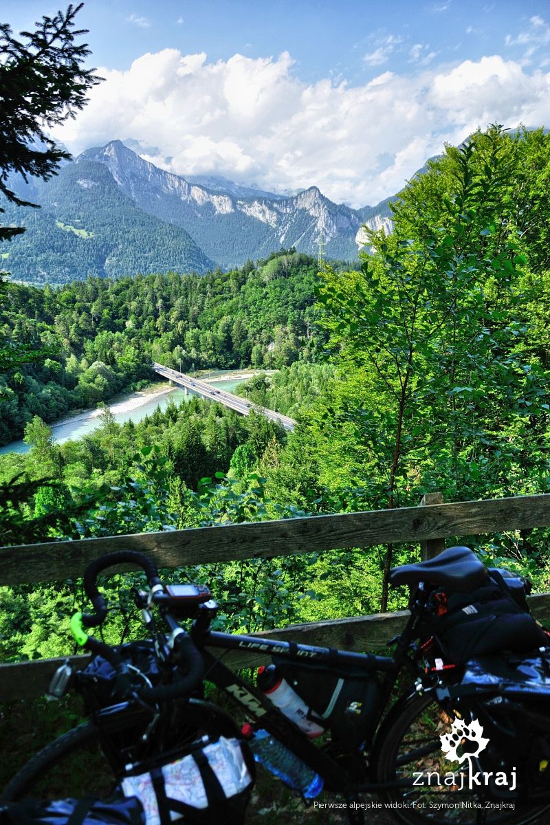 Pierwsze alpejskie widoki Pierwsze alpejskie widoki