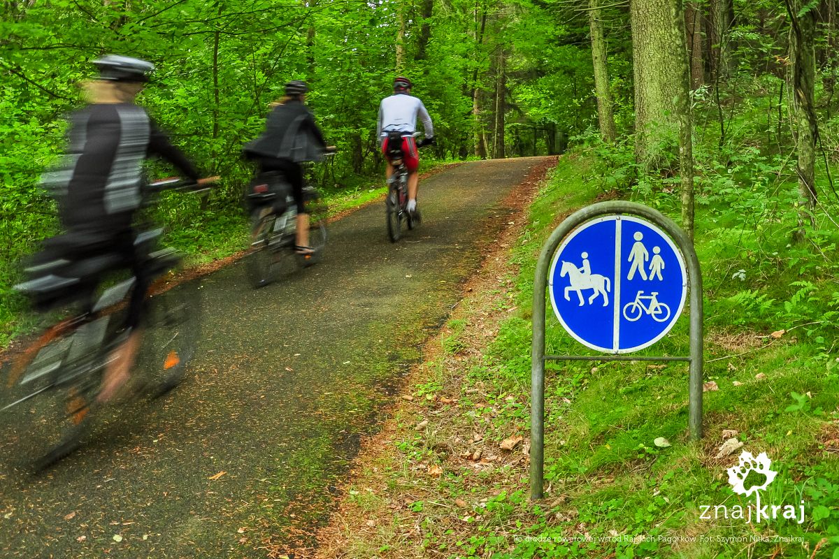 Po drodze rowerowej wśród Rajskich Pagórków