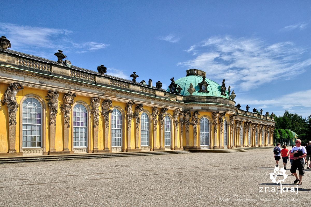 Poczdam - pałac Sanssouci