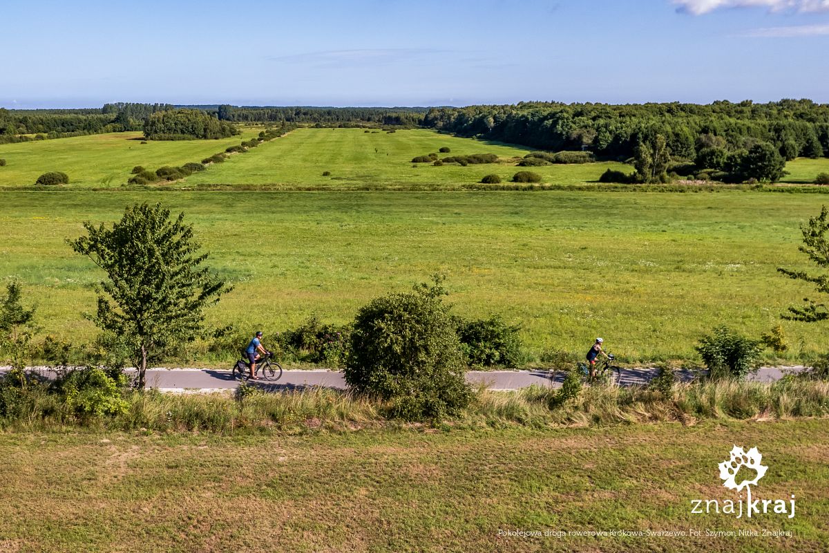 Pokolejowa droga rowerowa Krokowa-Swarzewo
