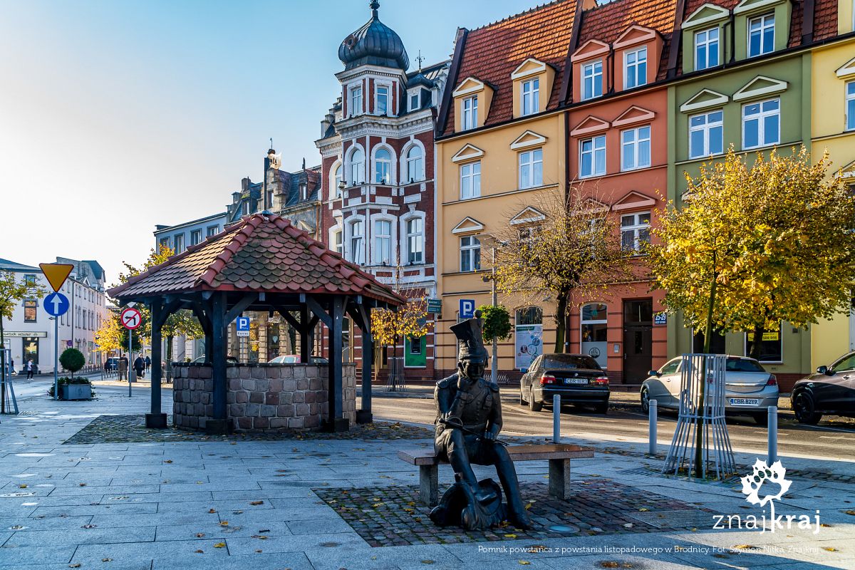 Pomnik powstańca z powstania listopadowego w Brodnicy