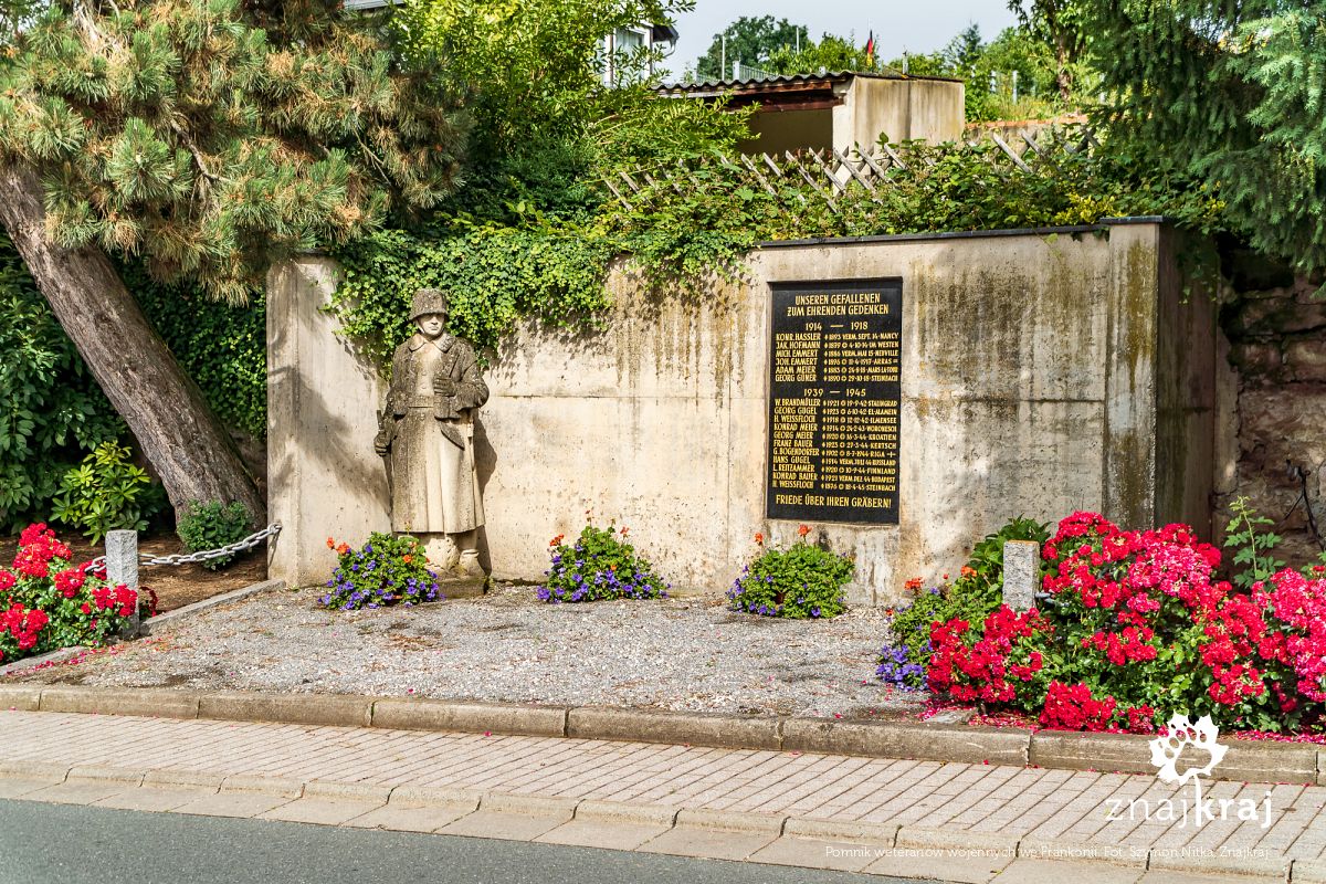 Pomnik weteranów wojennych we Frankonii