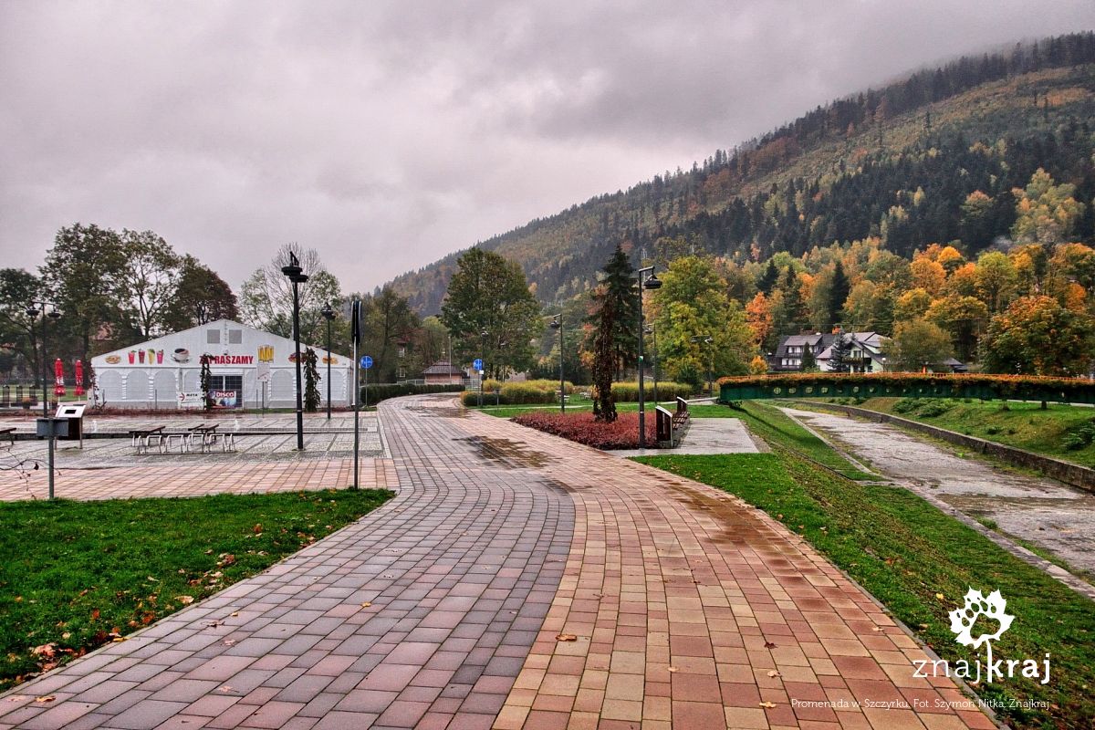 Promenada w Szczyrku Promenada w Szczyrku