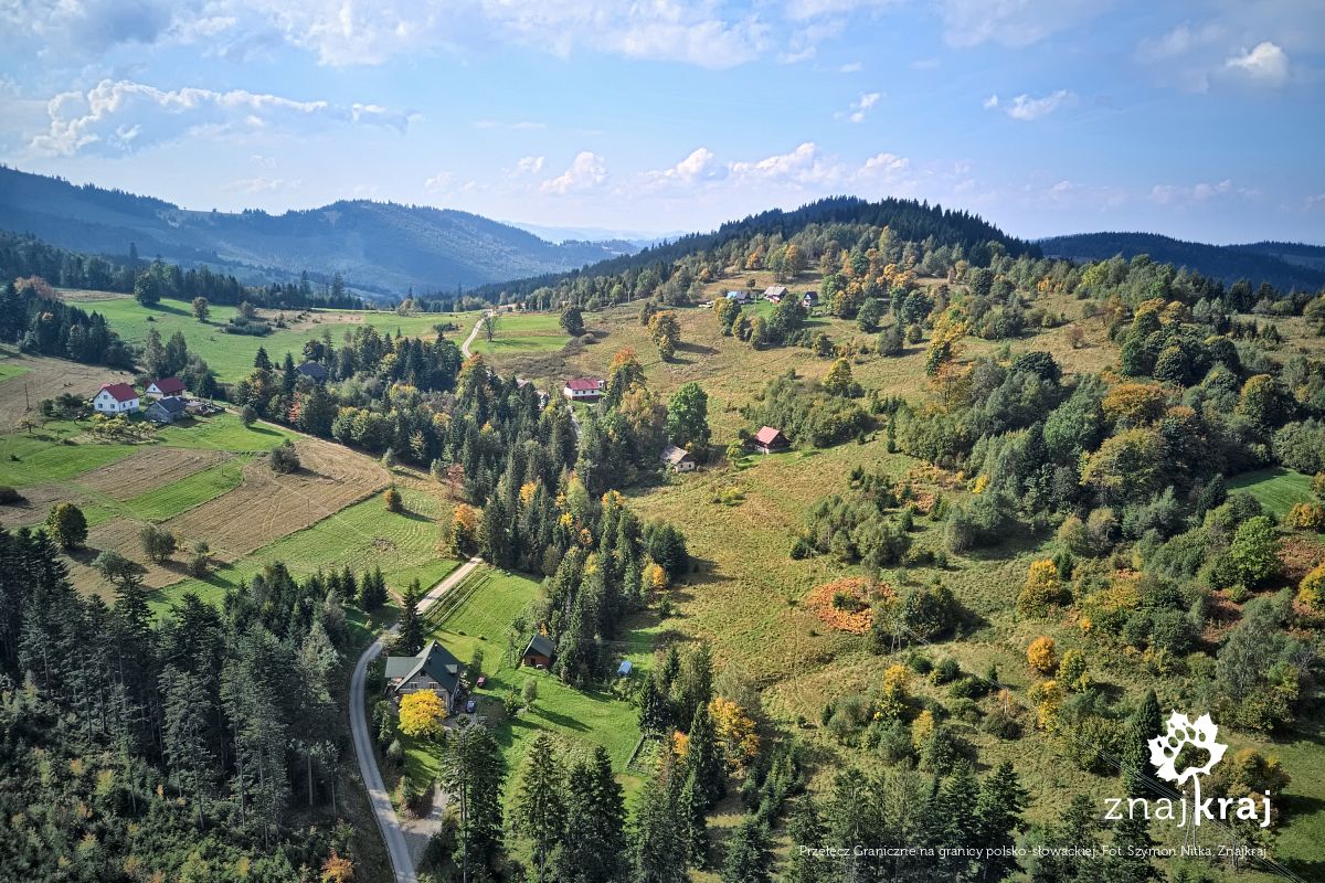 Przełęcz Graniczne na granicy polsko-słowackiej