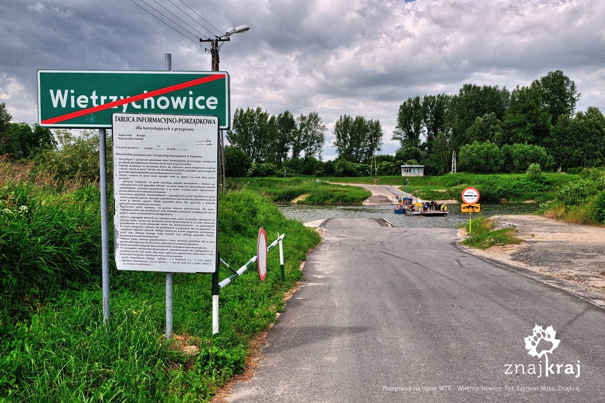 Przeprawa na trasie WTR - Wietrzychowice
