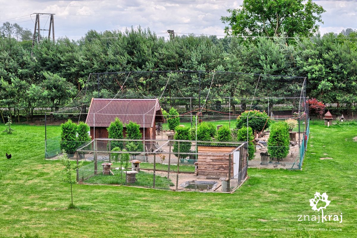 Przydomowe zoo przy wiślanej trasie