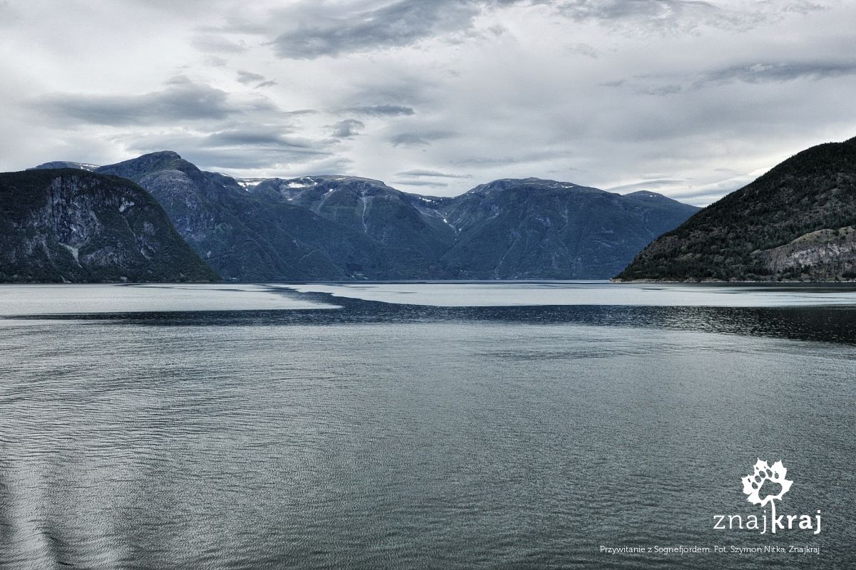 Przywitanie z Sognefjordem Przywitanie z Sognefjordem