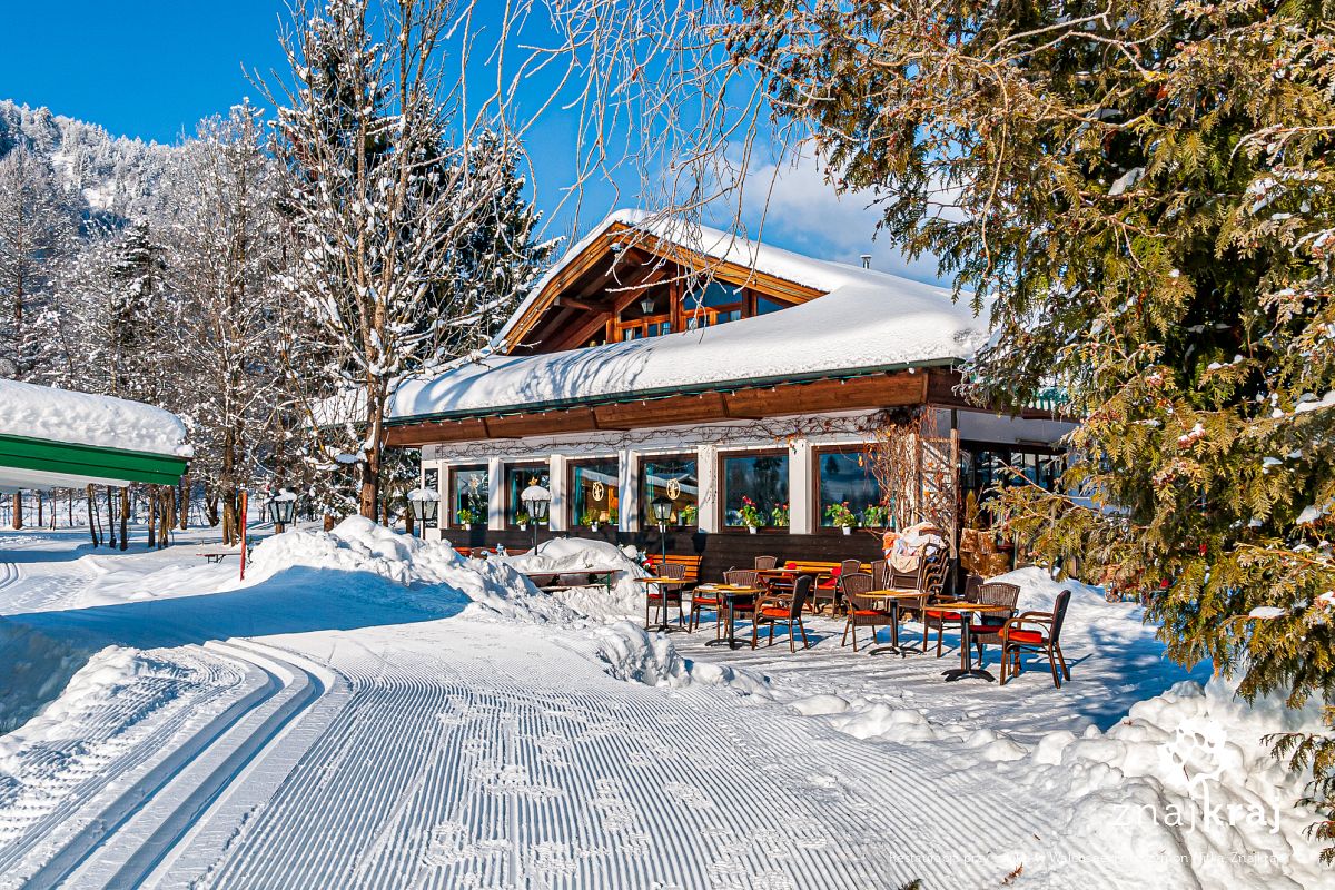 Restauracja przy szlaku w Walchsee
