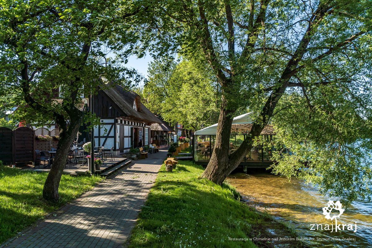 Restauracja w Chmielnie nad Jeziorem Białym