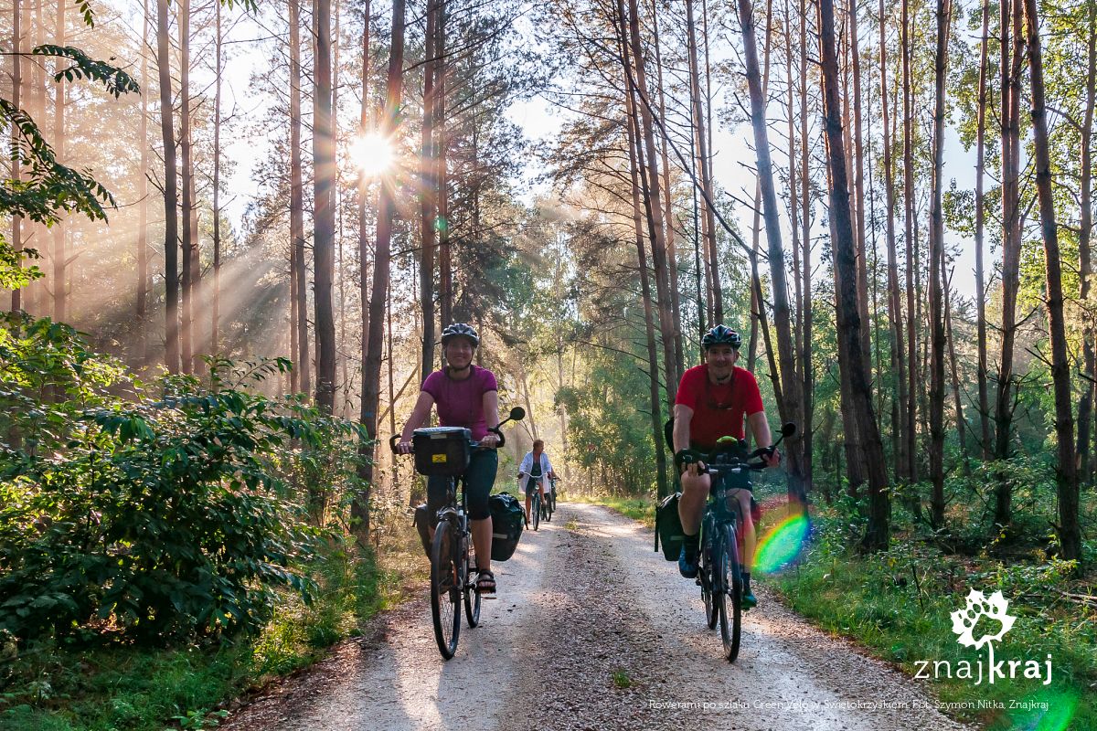 Rowerami po szlaku Green Velo w Świętokrzyskiem