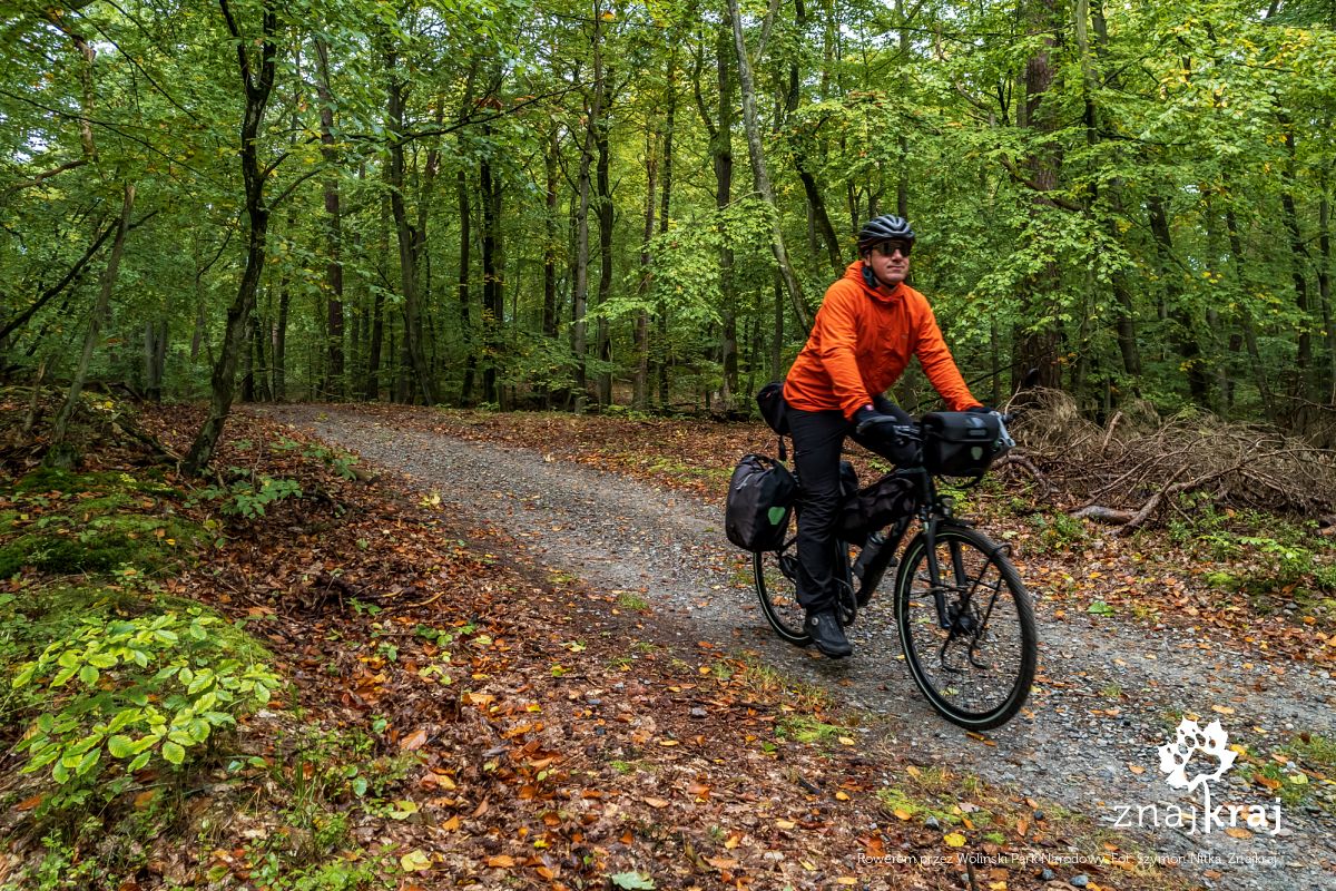 Rowerem przez Woliński Park Narodowy
