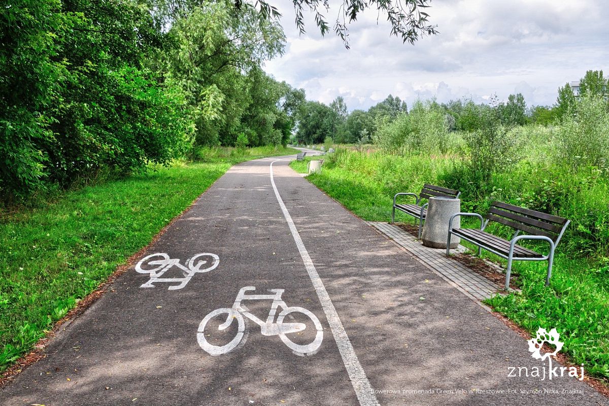 Rowerowa promenada Green Velo w Rzeszowie
