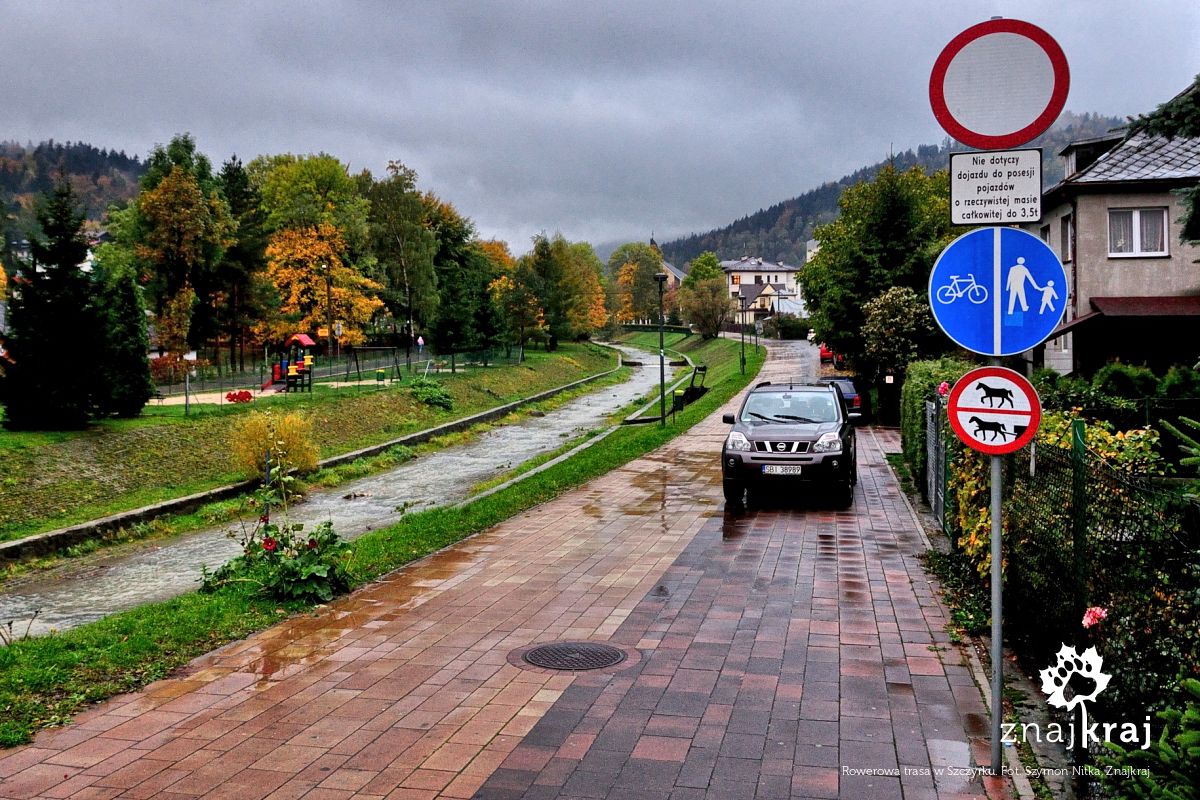 Rowerowa trasa w Szczyrku Rowerowa trasa w Szczyrku