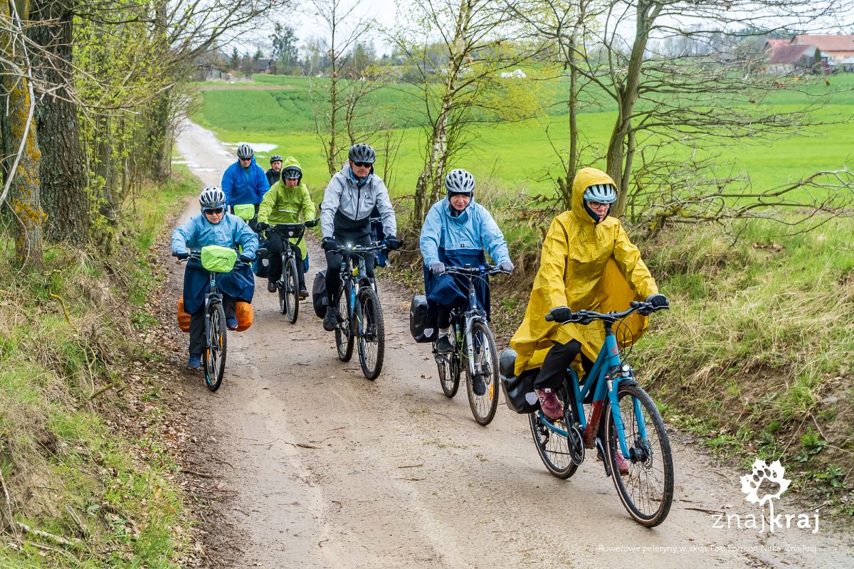 Rowerowe peleryny w akcji