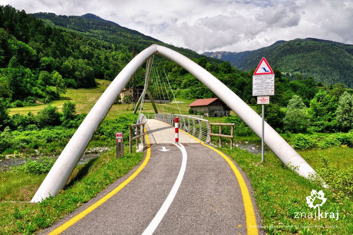 Rowerowy most z Trentino Rowerowy most z Trentino