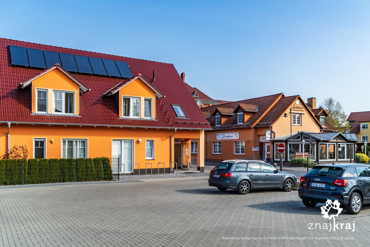 Rowerowy pensjonat w Storkow w Brandenburgii