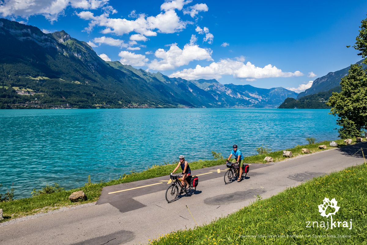 Rowerowy Szlak Jezior koło Interlaken