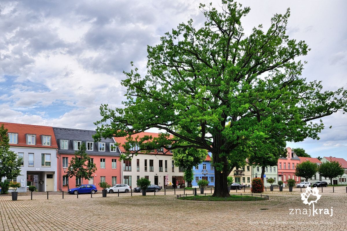 Rynek na wyspie Werder