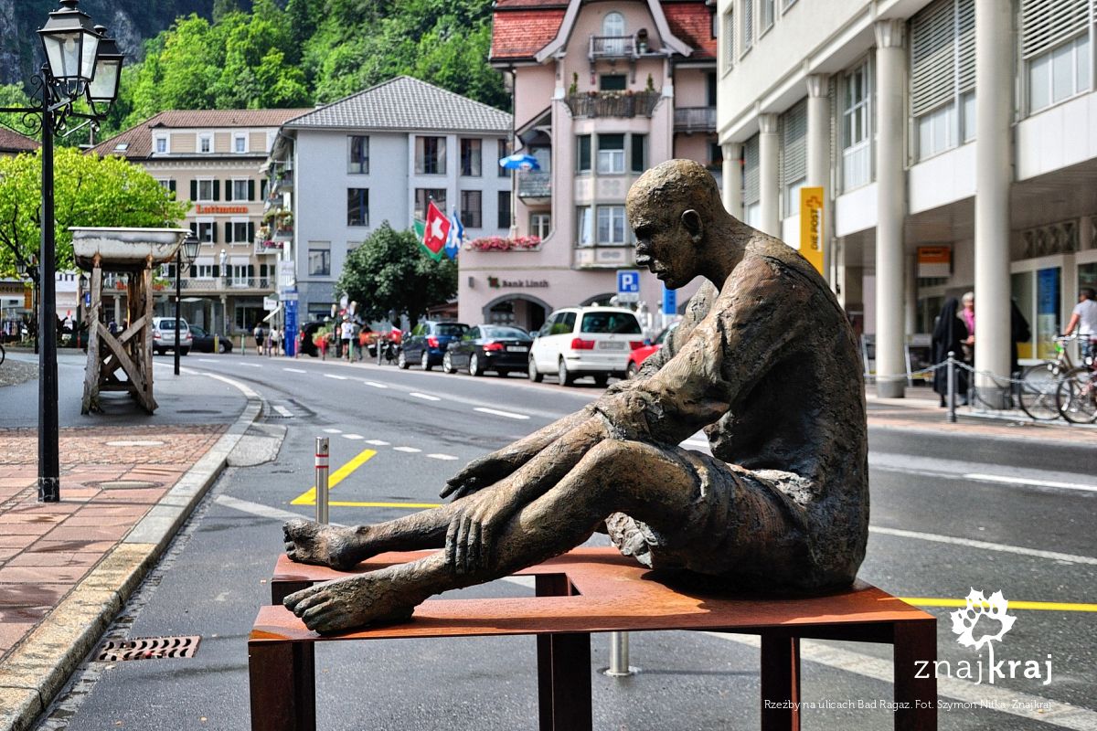 Rzeźby na ulicach Bad Ragaz Rzeźby na ulicach Bad Ragaz