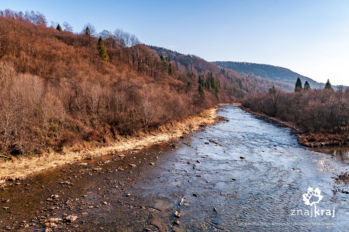 San koło Procisnego, Bieszczady