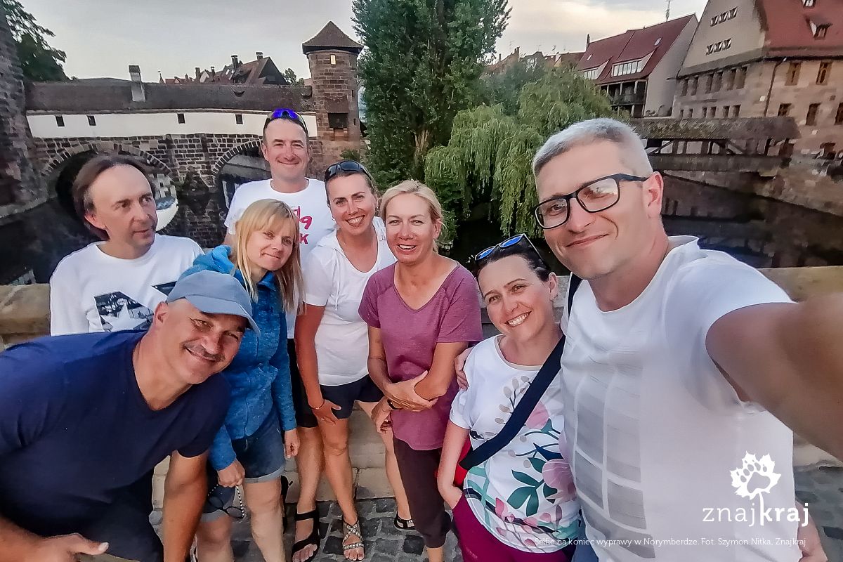 Selfie na koniec wyprawy w Norymberdze