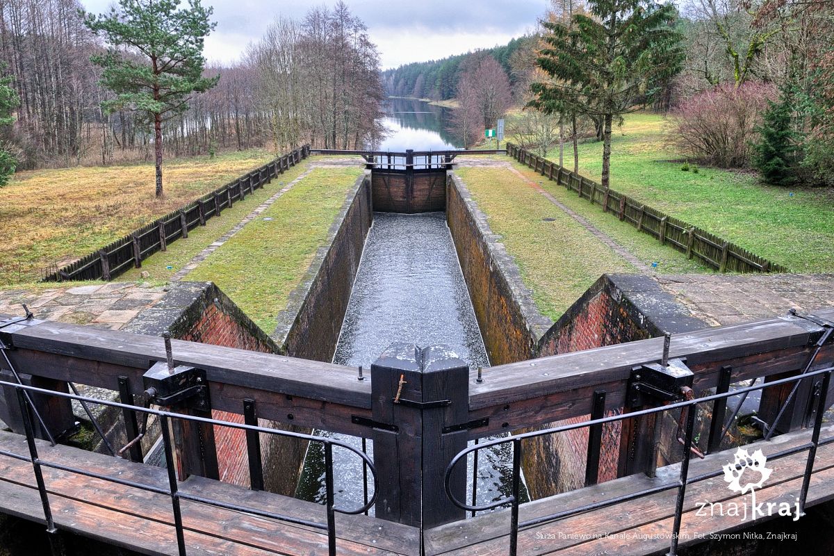 Śluza Paniewo na Kanale Augustowskim Śluza Paniewo na Kanale Augustowskim