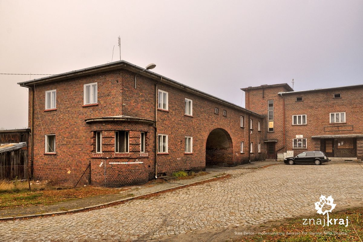 Stare Bielice - modernistyczny dworzec