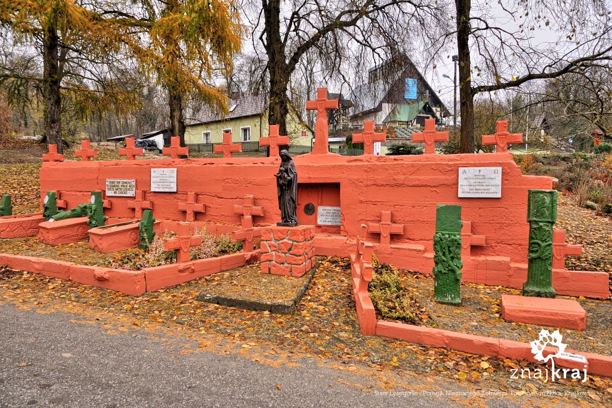 Stare Łysogórki - Pomnik Nieznanego Żołnierza