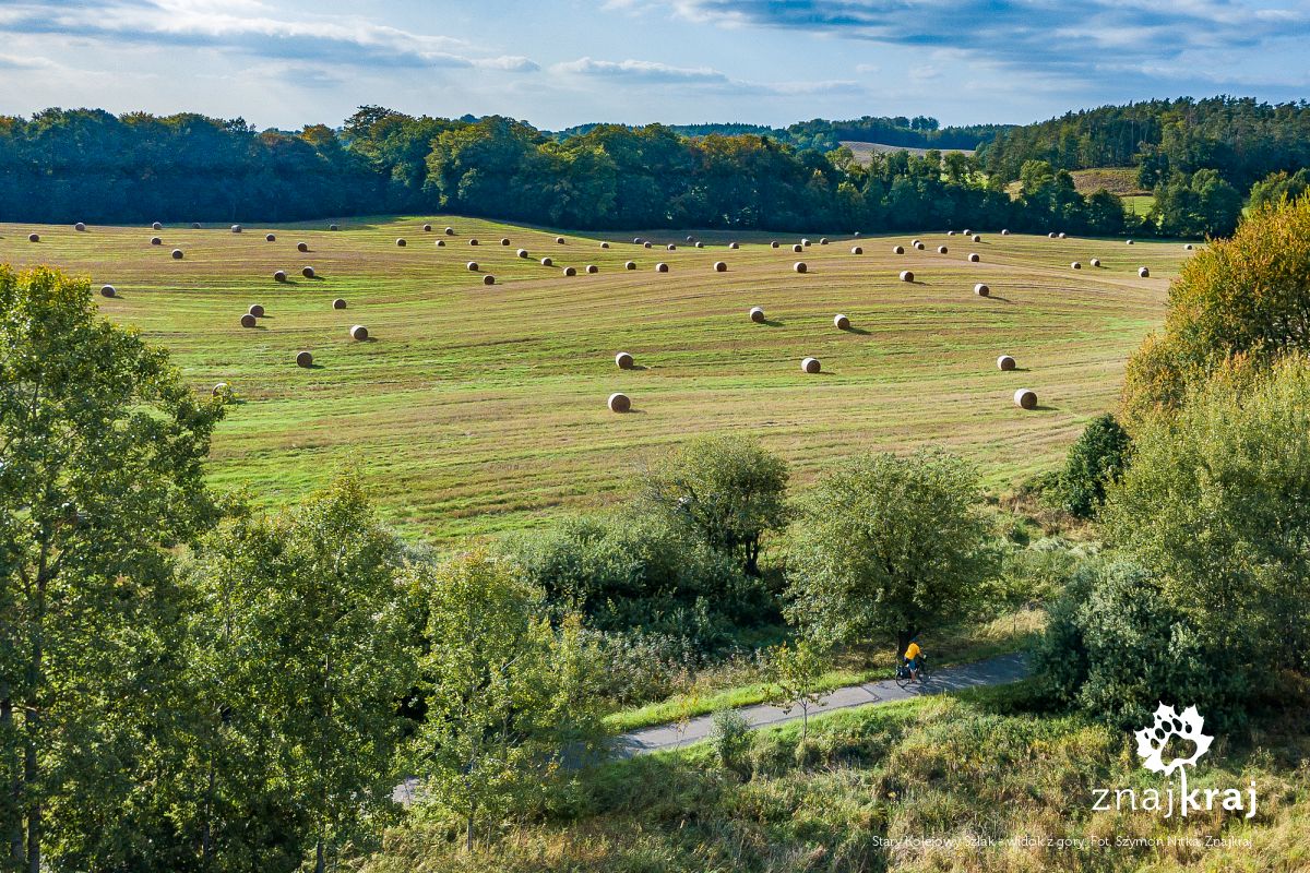Stary Kolejowy Szlak - widok z góry