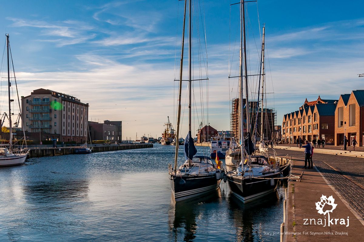 Stary port w Wismarze