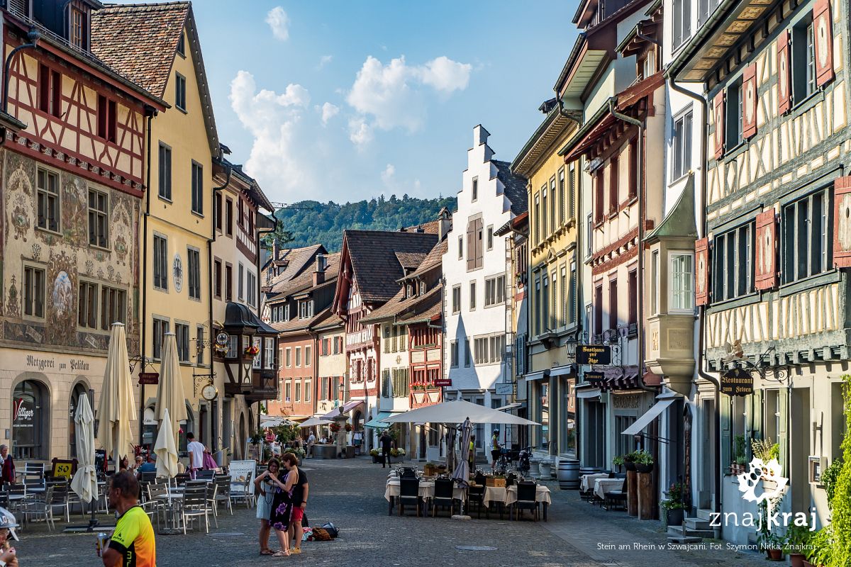 Stein am Rhein w Szwajcarii
