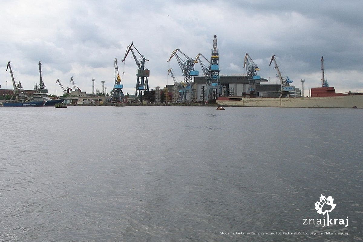Stocznia Jantar w Kaliningradzie. Fot. Padonak39 Stocznia Jantar w Kaliningradzie. Fot. Padonak39