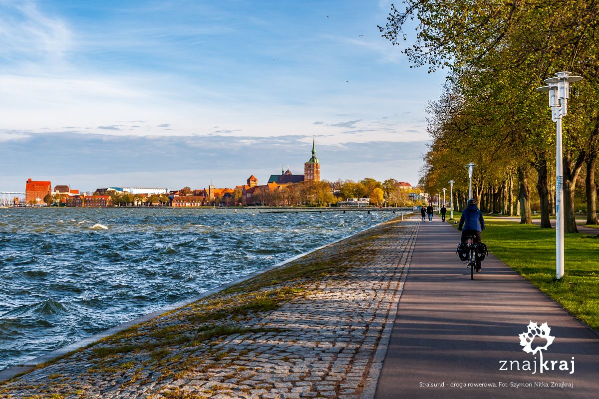Stralsund - droga rowerowa