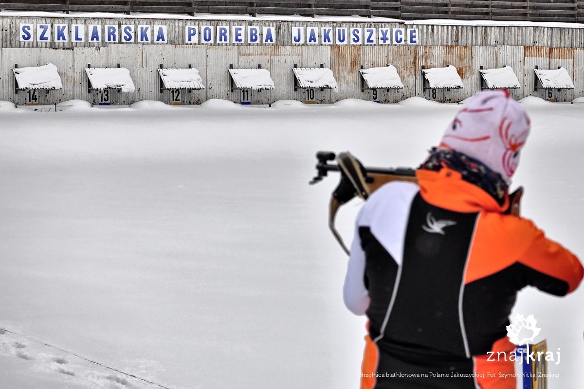 Strzelnica biathlonowa na Polanie Jakuszyckiej Strzelnica biathlonowa na Polanie Jakuszyckiej