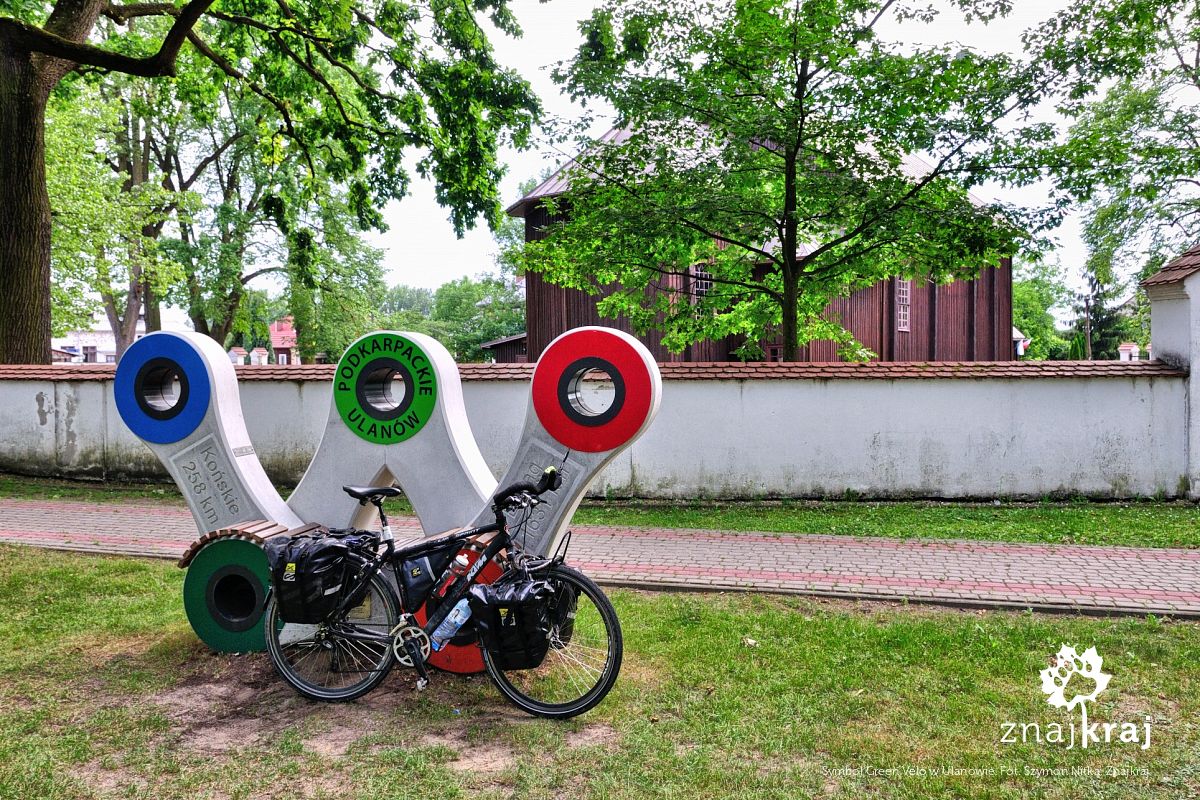 Symbol Green Velo w Ulanowie