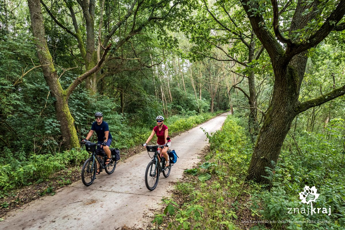 Szlak EuroVelo 10 koło Ustki