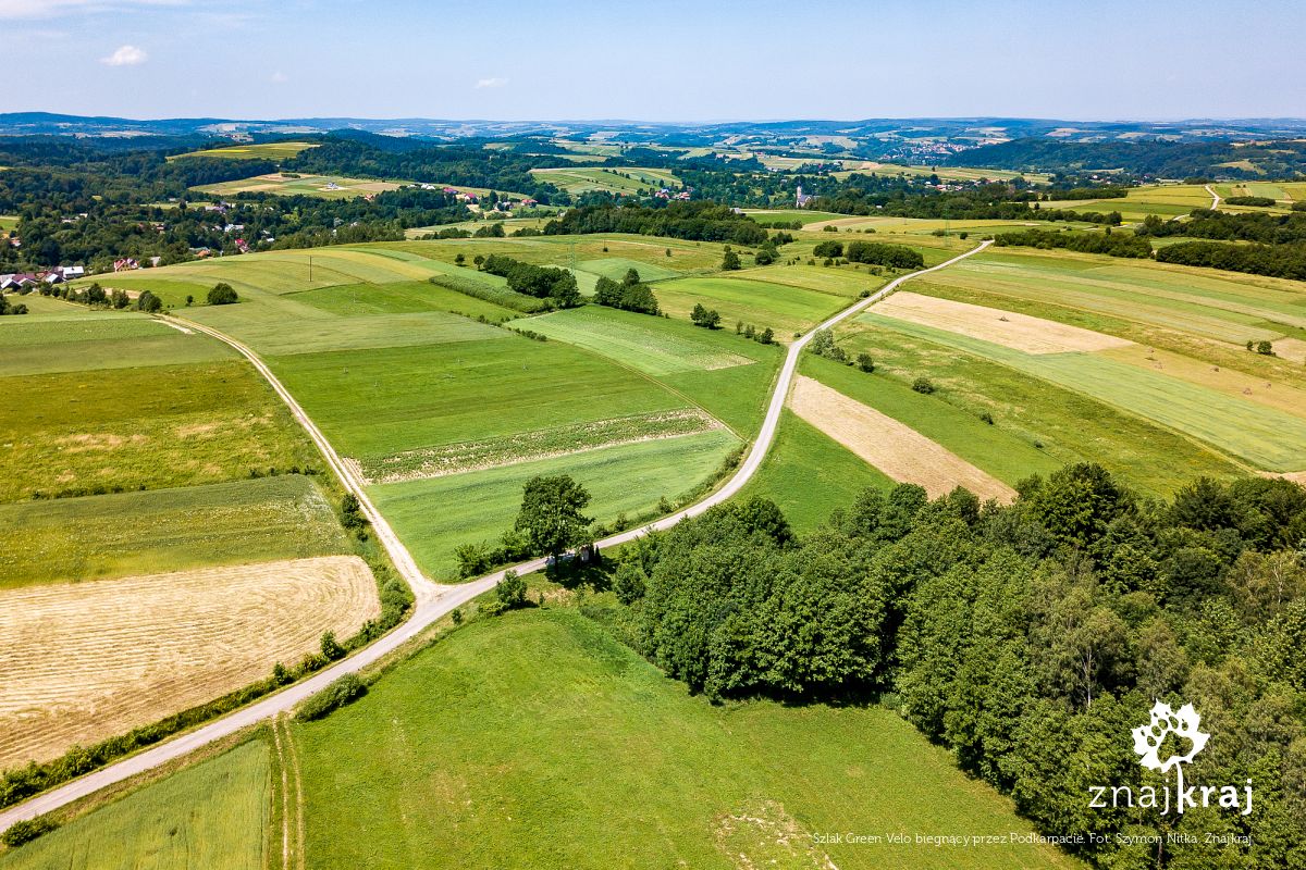 Szlak Green Velo biegnący przez Podkarpacie