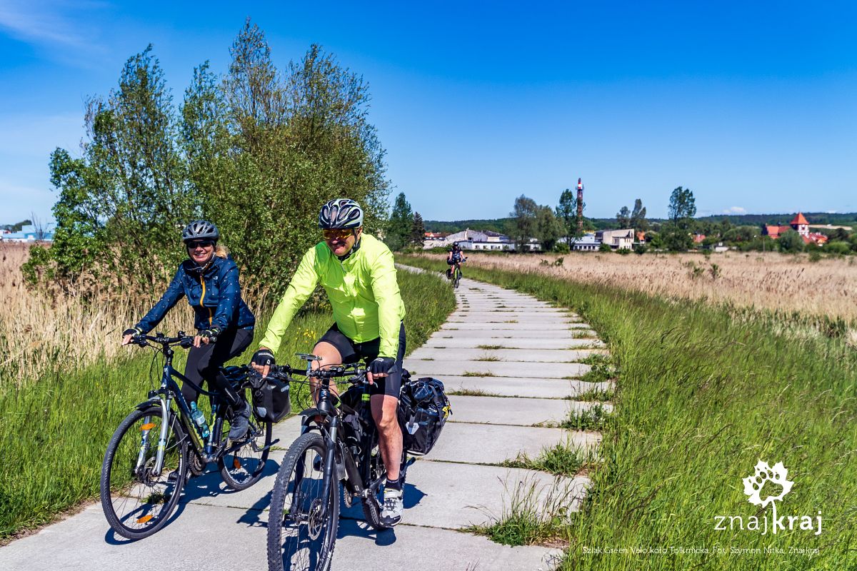 Szlak Green Velo koło Tolkmicka