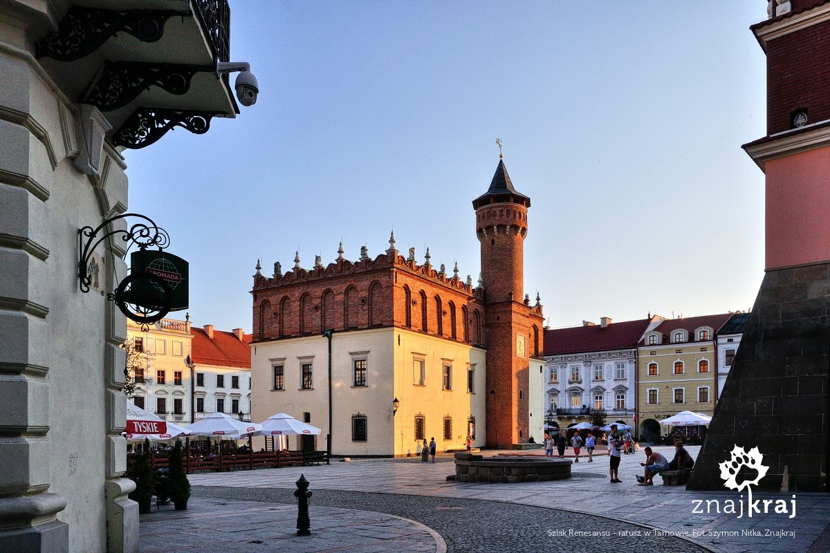 Szlak Renesansu - ratusz w Tarnowie
