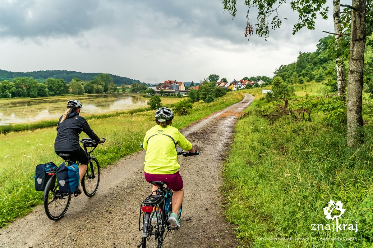 Szlak rowerowy koło Ansbach