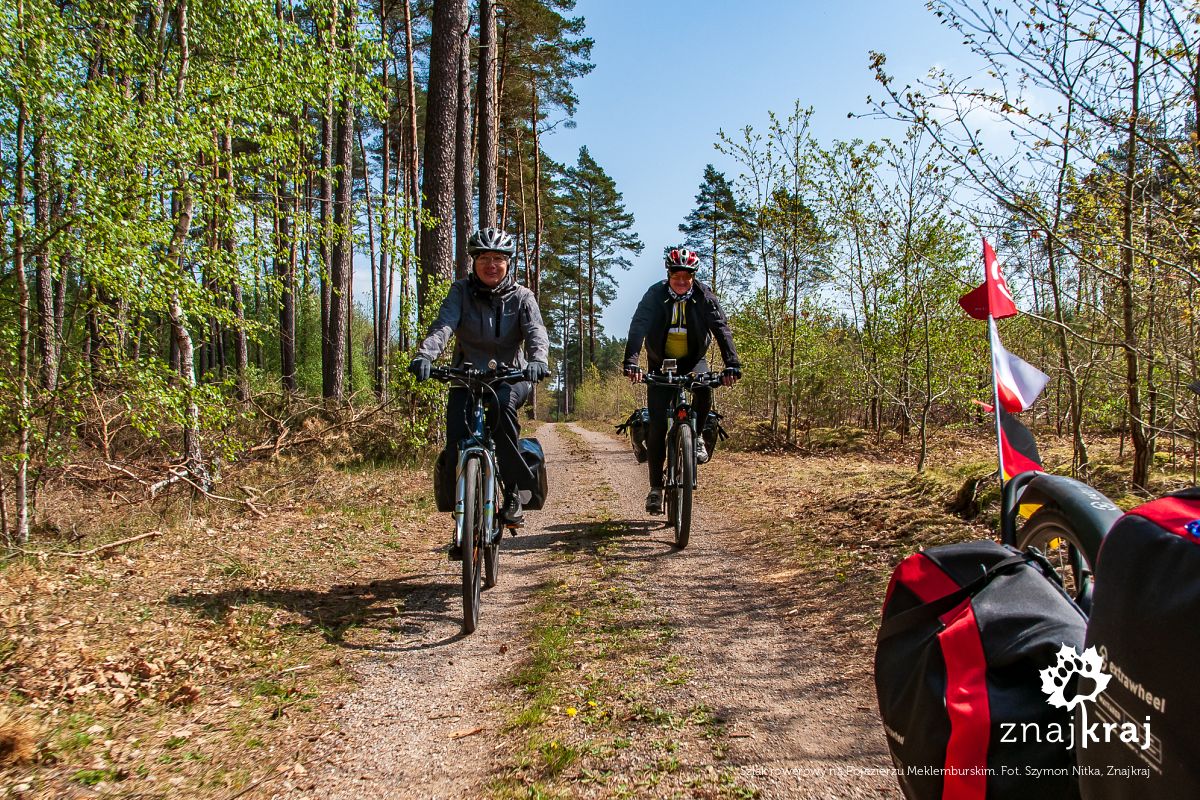 Szlak rowerowy na Pojezierzu Meklemburskim