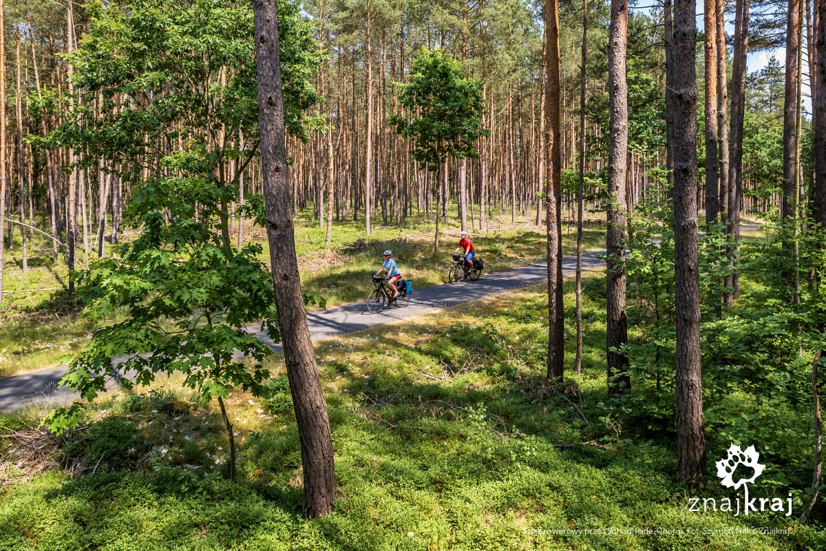 Szlak rowerowy przez Schorfheide-Chorin