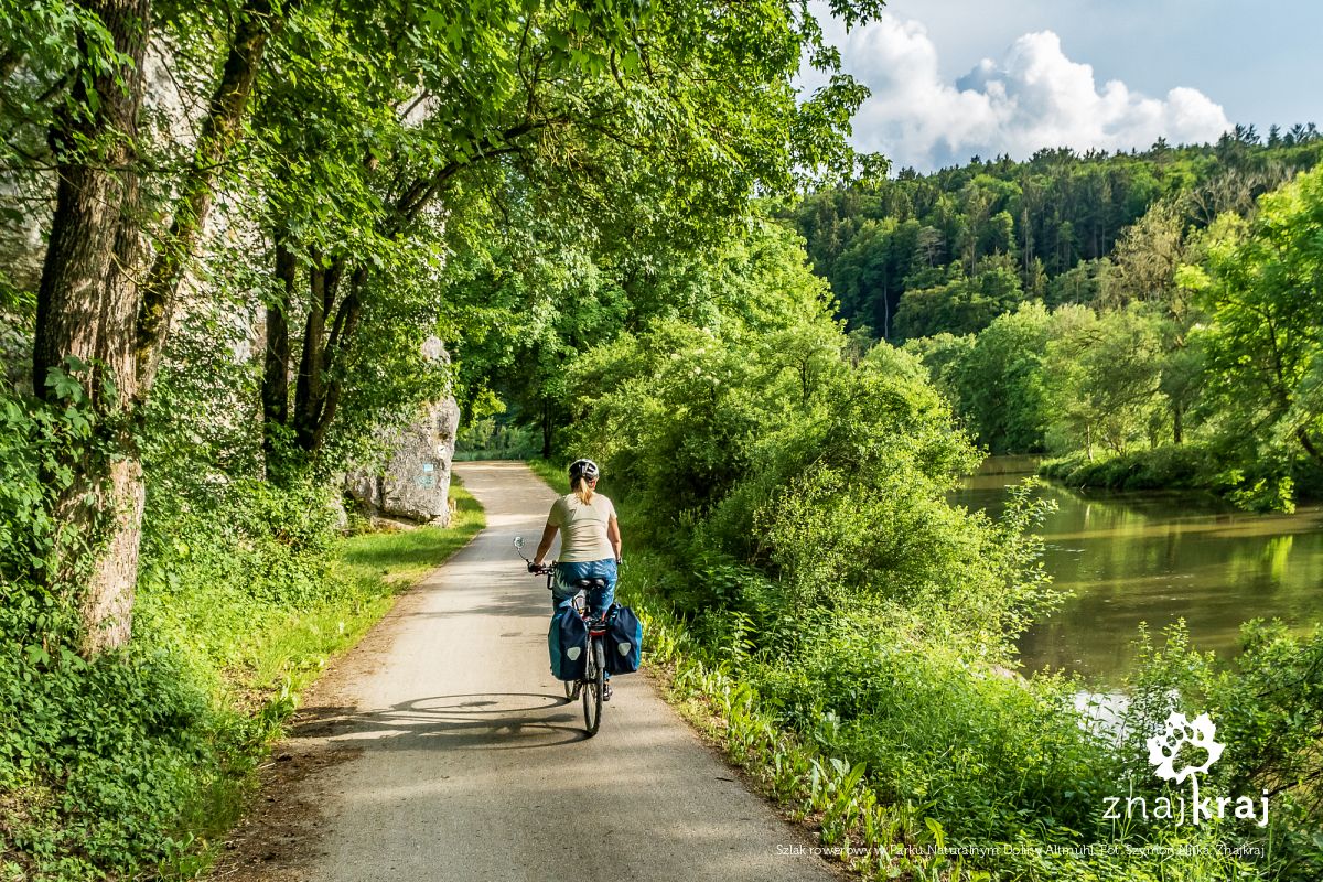 Szlak rowerowy w Parku Naturalnym Doliny Altmühl