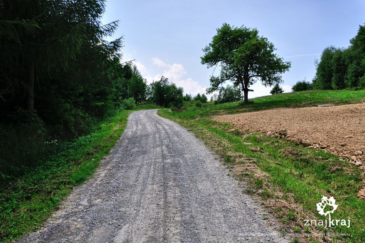 Szutrowa nawierzchnia na Green Velo