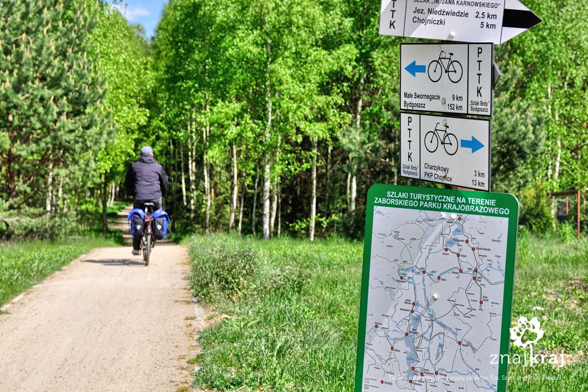 Tablice informacyjne i mapy szlaków